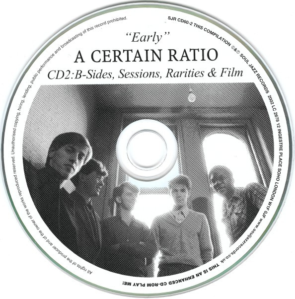 A Certain Ratio - Early | Soul Jazz Records (SJR CD60) - 4 A Certain Ratio - Early | Soul Jazz Records (SJR CD60) - 4