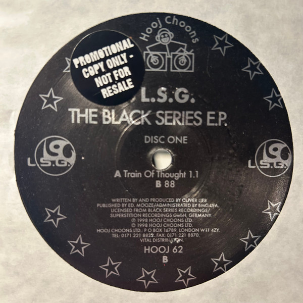 L.S.G. - The Black Series E.P. | Hooj Choons (HOOJ 62) L.S.G. - The Black Series E.P. | Hooj Choons (HOOJ 62)
