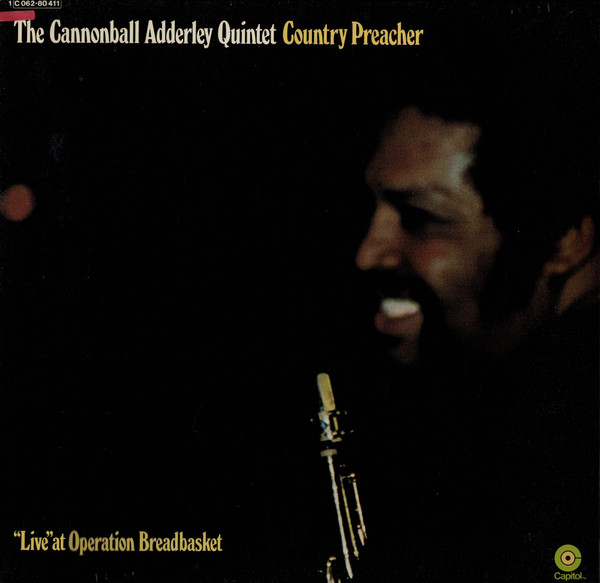 The Cannonball Adderley Quintet - Country Preacher | Capitol Records (1 C 062 80 411) The Cannonball Adderley Quintet - Country Preacher | Capitol Records (1 C 062 80 411)