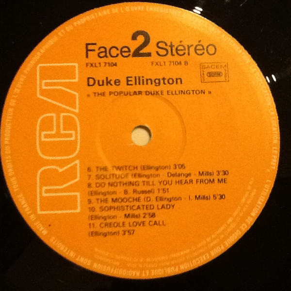Duke Ellington - The Popular Duke Ellington | RCA (FXL1 7104) - 4