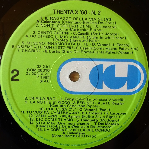 Various - 30 x 60 N. 2 | CGD (COM 20310)