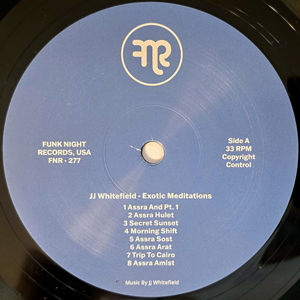 JJ Whitefield - Exotic Meditation / Sloppy Souls | Fnr (FNR-277) - 4