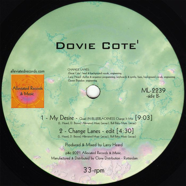 Dovie Cotè - Dovie Cote' EP | Alleviated Records (ML-2239) - 2