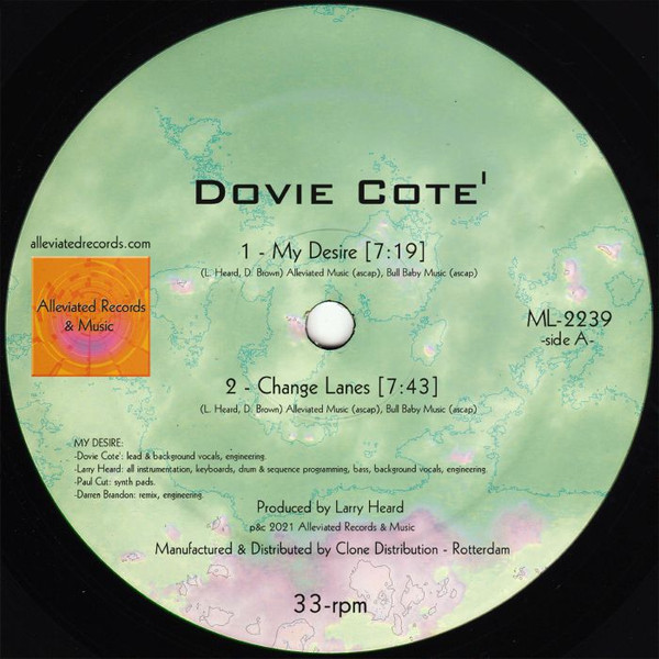 Dovie Cotè - Dovie Cote' EP | Alleviated Records (ML-2239)