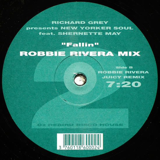 Richard Grey Presents New Yorker Soul Feat. Shernette May - Fallin' (Robbie Rivera Mix) | NO2 (NO2 TI 002) - 4