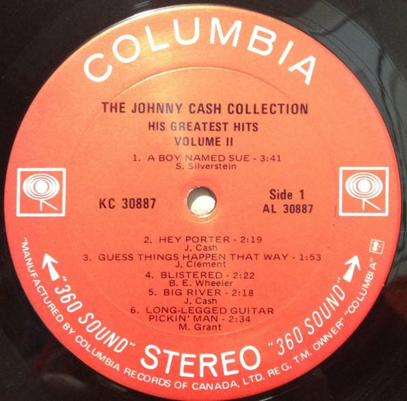 Johnny Cash - The Johnny Cash Collection • His Greatest Hits, Volume II | Columbia (KC 30887) - 3 Johnny Cash - The Johnny Cash Collection • His Greatest Hits, Volume II | Columbia (KC 30887) - 3