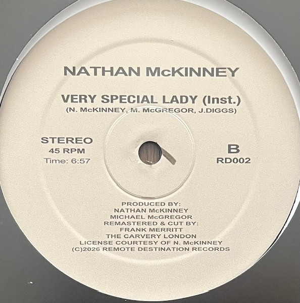 Nathan McKinney - Very Special Lady Pt. II | Remote Destination (RD002) - 2 Nathan McKinney - Very Special Lady Pt. II | Remote Destination (RD002) - 2