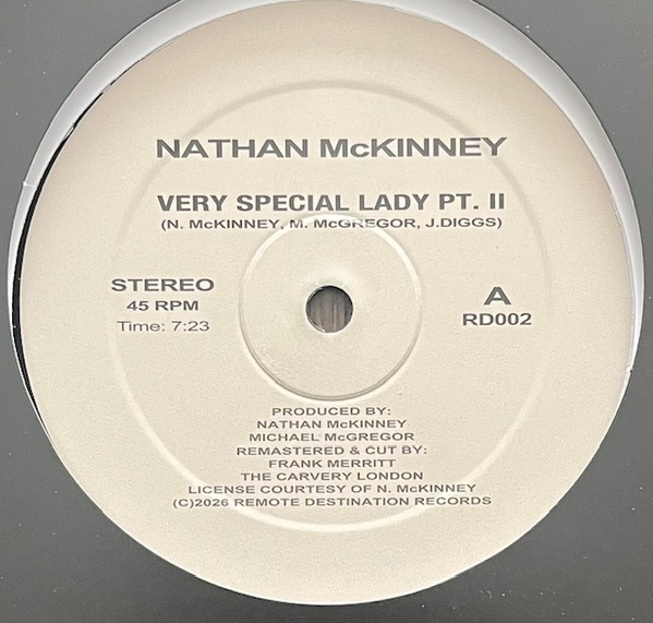 Nathan McKinney - Very Special Lady Pt. II | Remote Destination (RD002) - main Nathan McKinney - Very Special Lady Pt. II | Remote Destination (RD002) - main