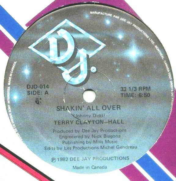 Terry Clayton-Hall - Shakin' All Over | DJ (DJD-014)