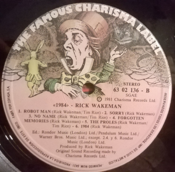 Rick Wakeman - 1984 | Charisma (6302 136) - 4