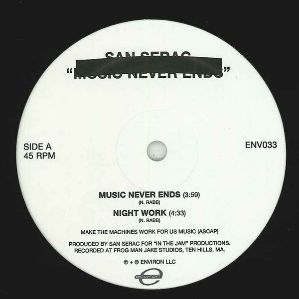 San Serac - Music Never Ends | Environ (ENV033)