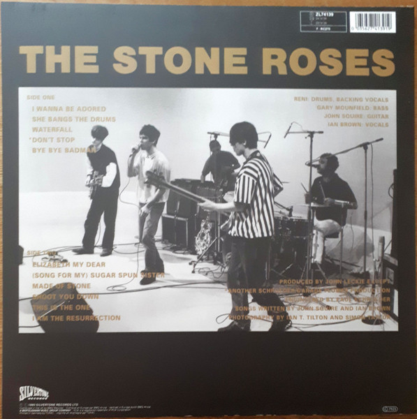 The Stone Roses - The Stone Roses | Silvertone Records (ZL 74139) - 2