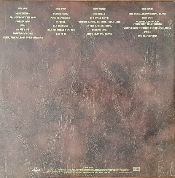 The Beatles - Love Songs | Capitol Records (SKBL-11711) - 3 The Beatles - Love Songs | Capitol Records (SKBL-11711) - 3