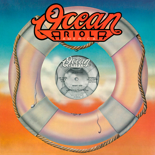 Ullanda - Want Ads | Ocean Ariola America (OR 7500) Ullanda - Want Ads | Ocean Ariola America (OR 7500)