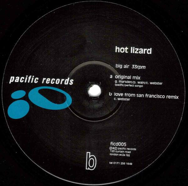 Hot Lizard - Big Air | Pacific Records (ficd005)