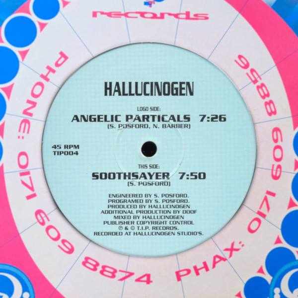 Hallucinogen - Angelic Particles / Soothsayer | TIP Records (TIP004)
