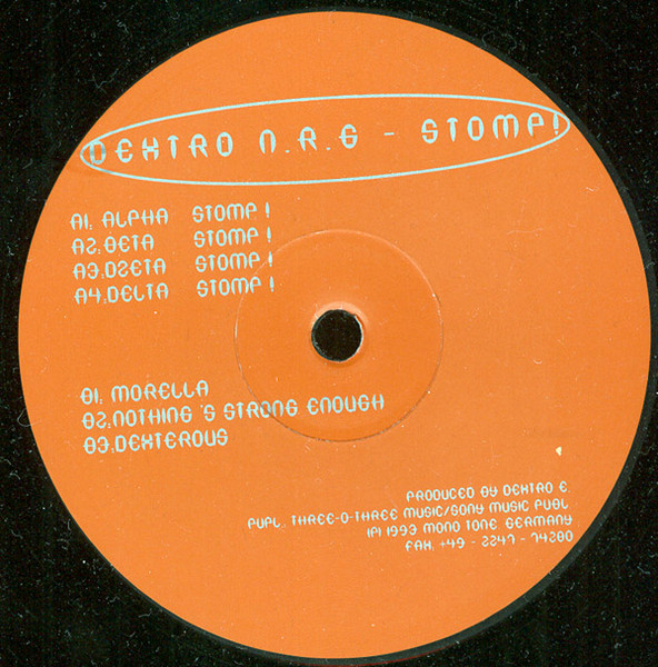 Dextro NRG - Stomp! | Mono Tone (MONO 028)