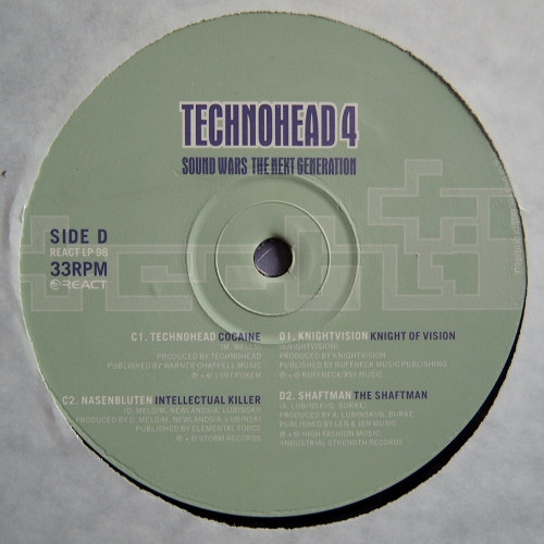 Various - Technohead 4 - Sound Wars The Next Generation | React (REACT LP 098) - 4