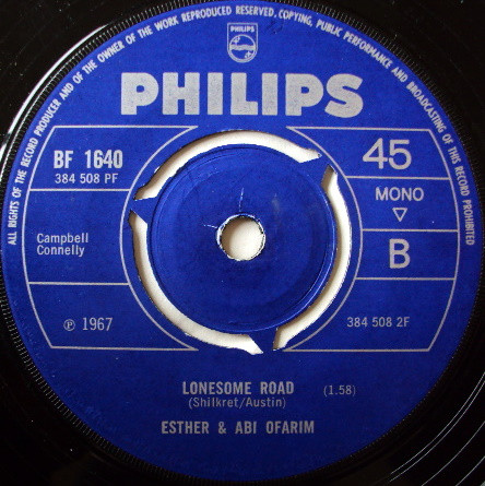 Esther & Abi Ofarim - Cinderella Rockefella | Philips (BF 1640) - 2