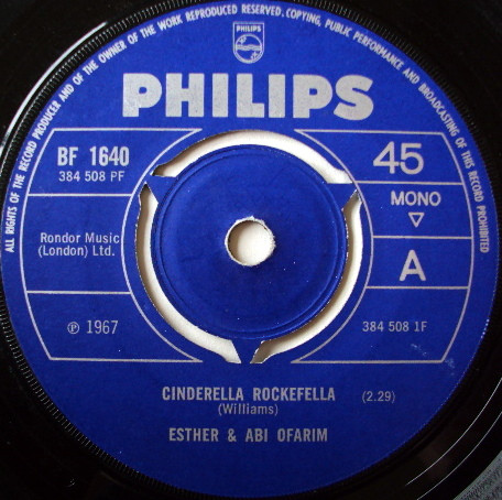 Esther & Abi Ofarim - Cinderella Rockefella | Philips (BF 1640) - main