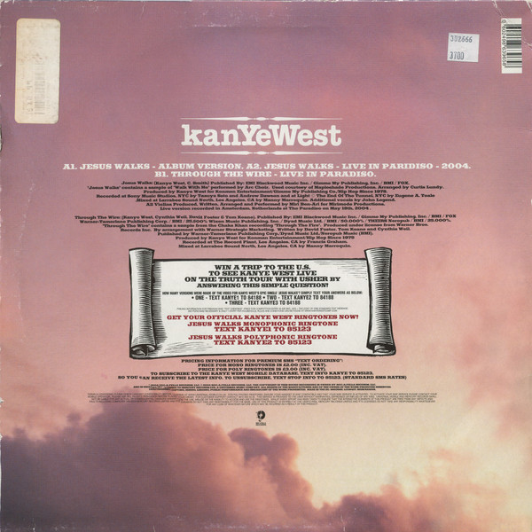 Kanye West - Jesus Walks | Roc-A-Fella Records (9863965) - 2 Kanye West - Jesus Walks | Roc-A-Fella Records (9863965) - 2