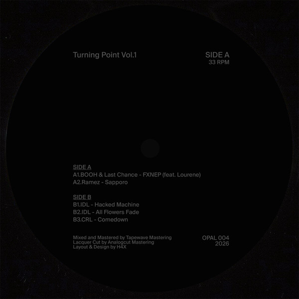 Various - Turning Point Vol.1 | Opal (OPAL 004) - 2
