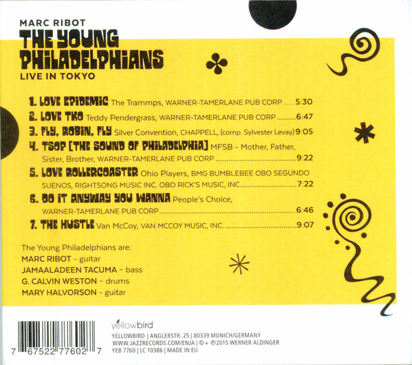 Marc Ribot , The Young Philadelphians - Live In Tokyo | Yellowbird (YEB-7760) - 2
