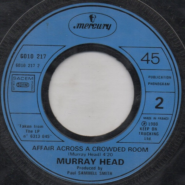 Murray Head - Last Days Of An Empire / Affair Across A Crowded Room | Mercury (6010 217) - 4
