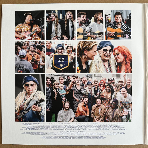 Joni Mitchell Featuring The Joni Jam - At Newport | Rhino Records (RCV1 725115) - 3