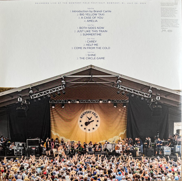 Joni Mitchell Featuring The Joni Jam - At Newport | Rhino Records (RCV1 725115) - 2