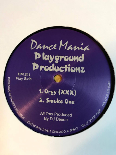 Playground Productionz - Orgy (XXX) | Dance Mania (DM 241) - main