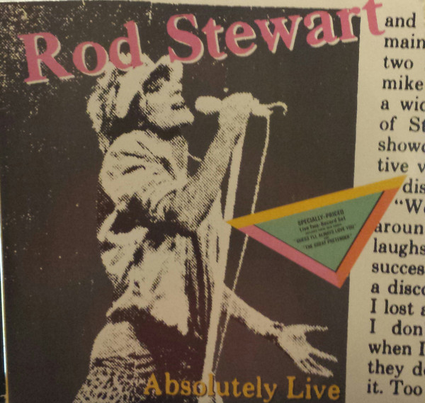 Rod Stewart - Absolutely Live | Warner Bros. Records (92 37431) - main