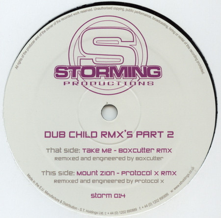 Dub Child - Dub Child Remixes Part 2 | Storming Productions (storm 014)