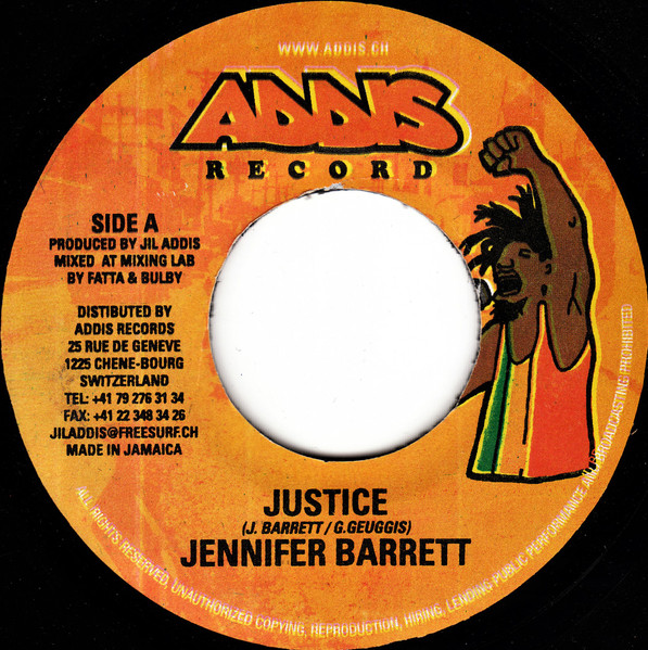 Jennifer Barrett - Justice | Addis Records (none)