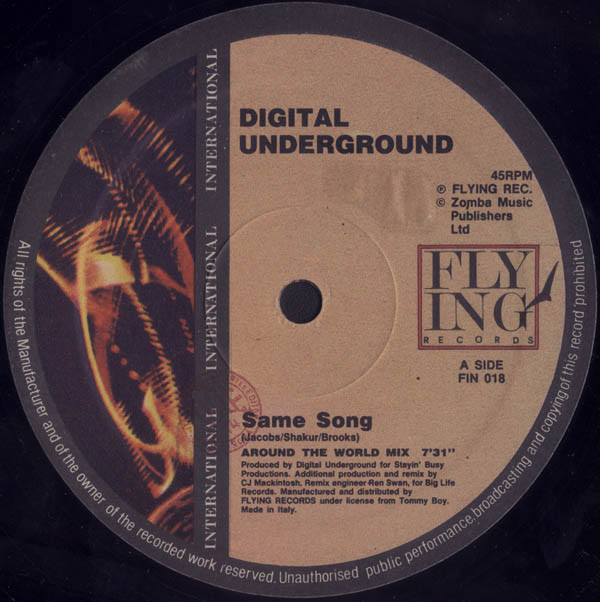 Digital Underground - Same Song | Flying International (FIN 018) - main Digital Underground - Same Song | Flying International (FIN 018) - main