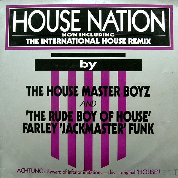 The Housemaster Boyz And The Rude Boy Of House - House Nation | BCM Records (B.C. 12-2023-40)