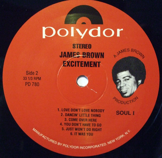 James Brown - Excitement | Polydor (PD 780) - 4