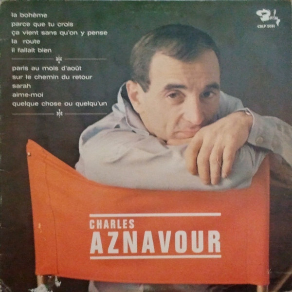 Charles Aznavour - La Bohême | Barclay (CBLP 2081) - main