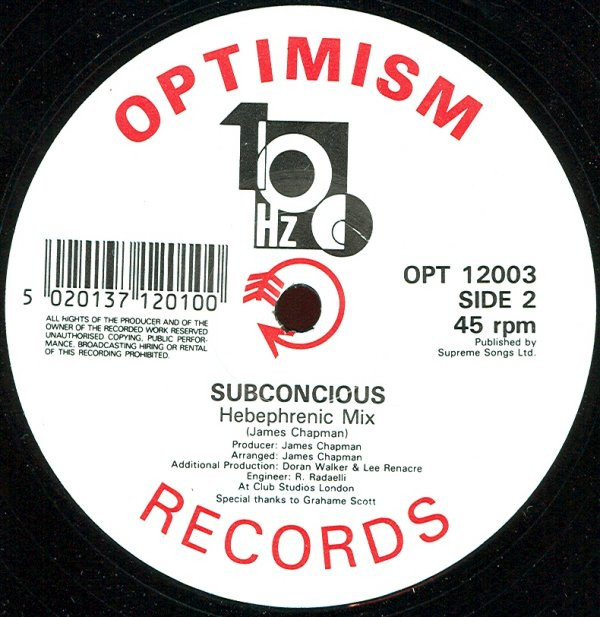 100 Hz - Low Frequency Overload | Optimism Records (OPT 12003) - 2 100 Hz - Low Frequency Overload | Optimism Records (OPT 12003) - 2