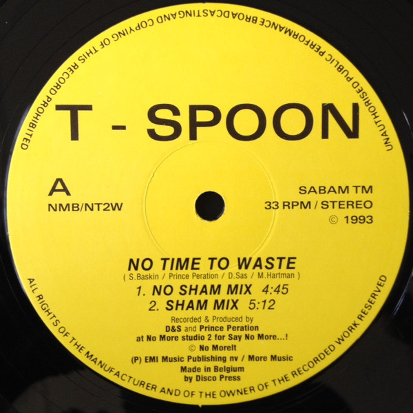 T-Spoon - No Time To Waste | Alabianca Records (NMB/NT2W) - 3