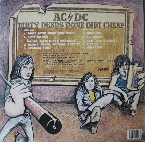 AC/DC - Dirty Deeds Done Dirt Cheap | Albert Productions (465258 1) - 2 AC/DC - Dirty Deeds Done Dirt Cheap | Albert Productions (465258 1) - 2
