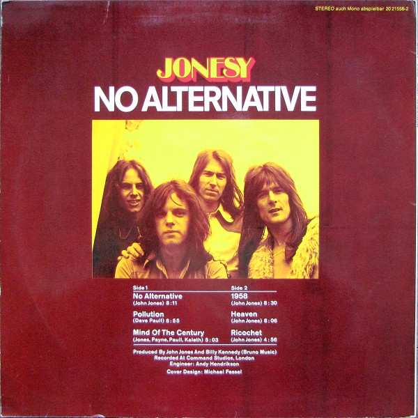 Jonesy - No Alternative | BASF (20 21558-2) - 2