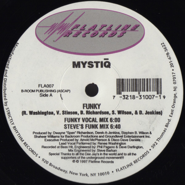Mystiq - Funky | Flatline Records (FLA007) - main