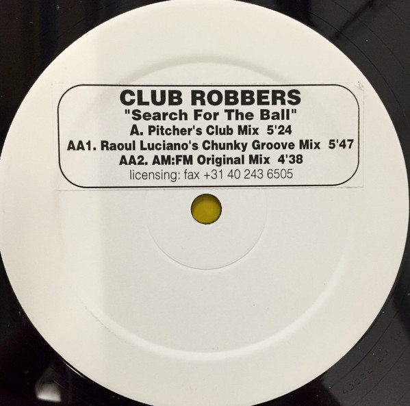 Club Robbers - Search For The Ball | Le Club Records (LCR 0014-5) - main Club Robbers - Search For The Ball | Le Club Records (LCR 0014-5) - main