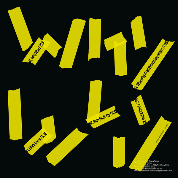 Thierry Tomas - Why Why (Incl. Fred Everything remix) | Deeppa Records (DEEPPA11) - 2