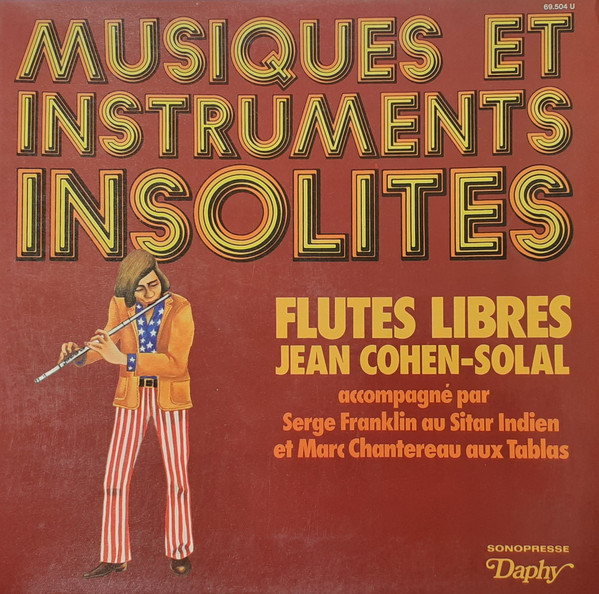 Jean Cohen-Solal - Flutes Libres | Daphy (69 504)