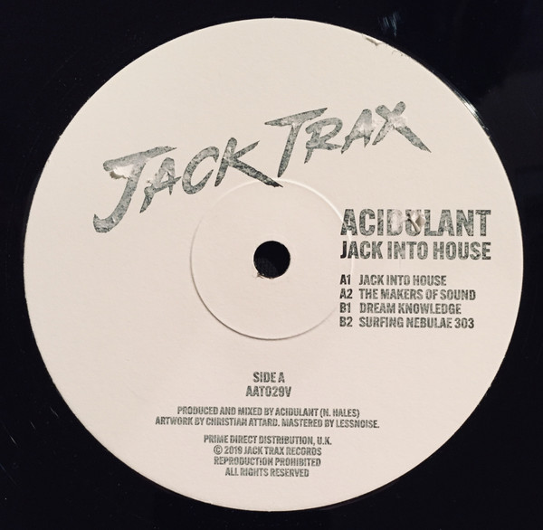 Acidulant - Jack Into House | Jack Trax Records (AAT029V) - main