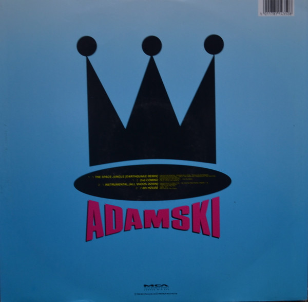 Adamski - The Space Jungle (Earthquake Remix) | MCA Records (MCAΤ 1435) - 2