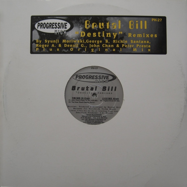 Brutal Bill - Destiny (Remixes) | Progressive High (PH-27) - main