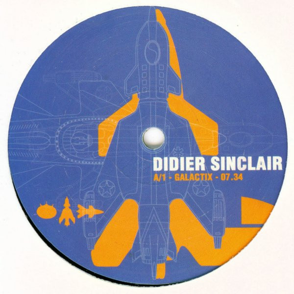 Didier Sinclair - Galactix / Upside (12") [Vinyl] | Serial Records (SER028) - 2